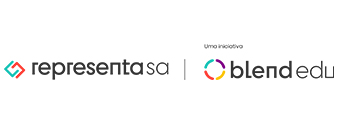 Logo da Representa SA e Blend Edu