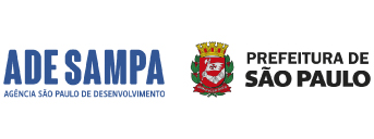 Logo ADE SAMPA e Prefeitura de São Paulo