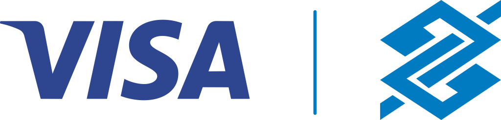 Logo Visa e Banco do Brasil